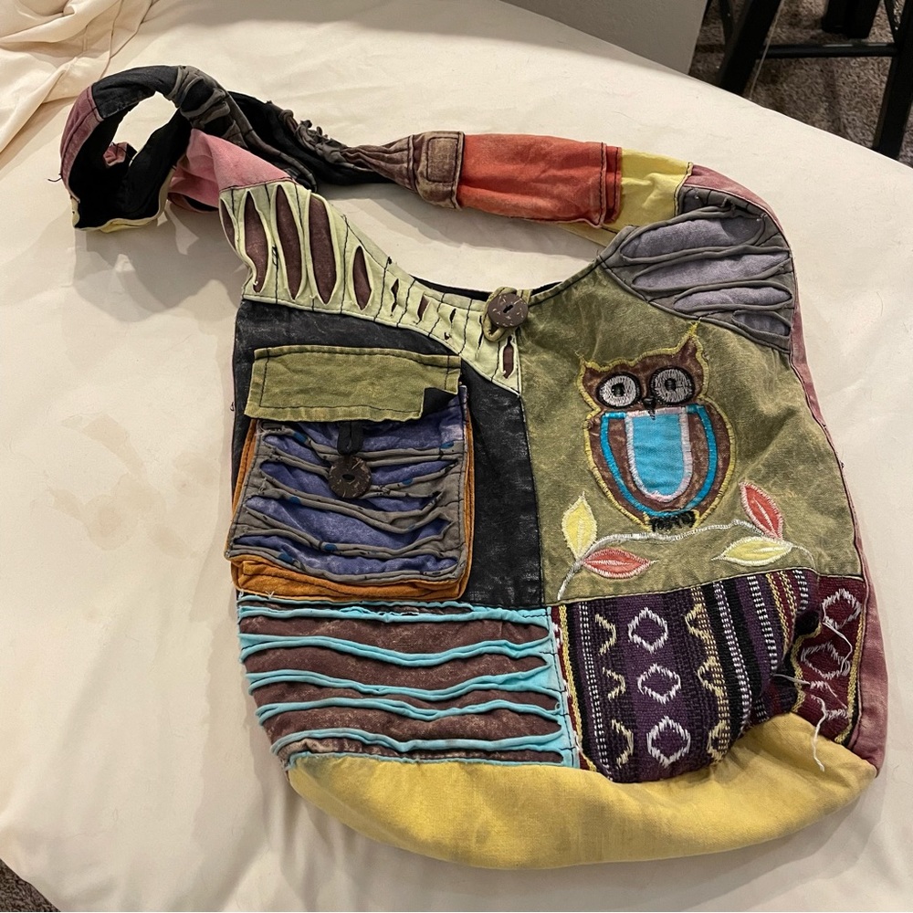 Colorful, cute cross body handbag